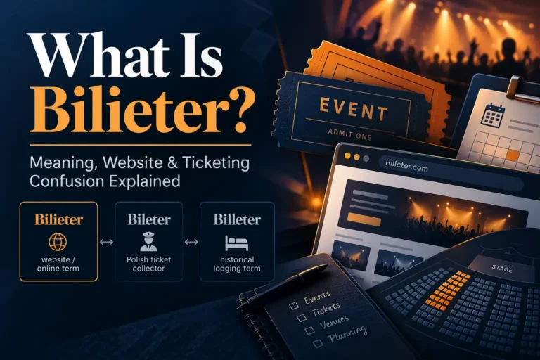What Is Bilieter? Meaning, Website & Ticketing Confusion Explained