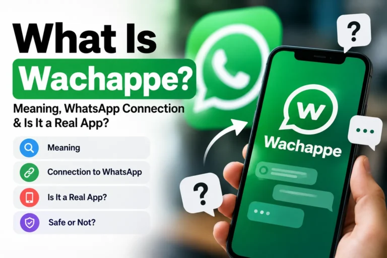 What Is Wachappe? Meaning, WhatsApp Connection & Is It a Real App?